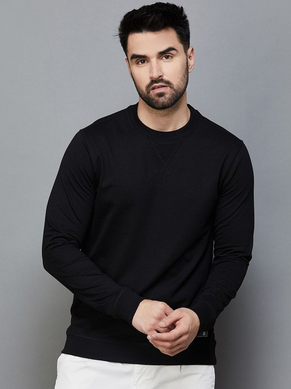  Forca Round Neck Long Sleeves Sweatshirt