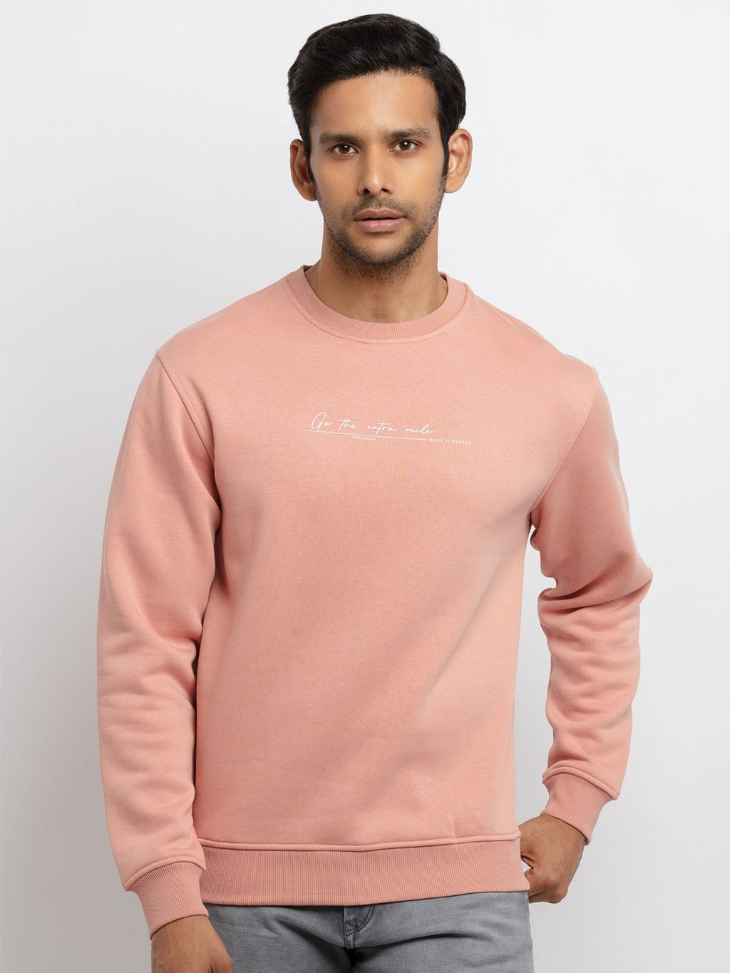  Status Quo Men Pink Sweatshirt