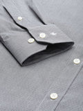  Louis Philippe Men Pure Cotton Classic Fit Checked Spread Collar Formal Shirt