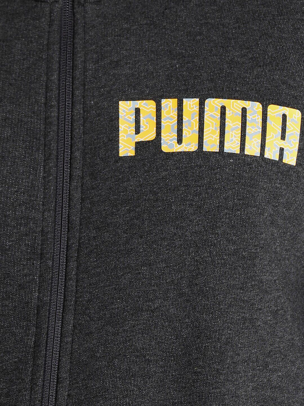 Puma Men Slim Fit Solid Brand Logo Sweatshirt