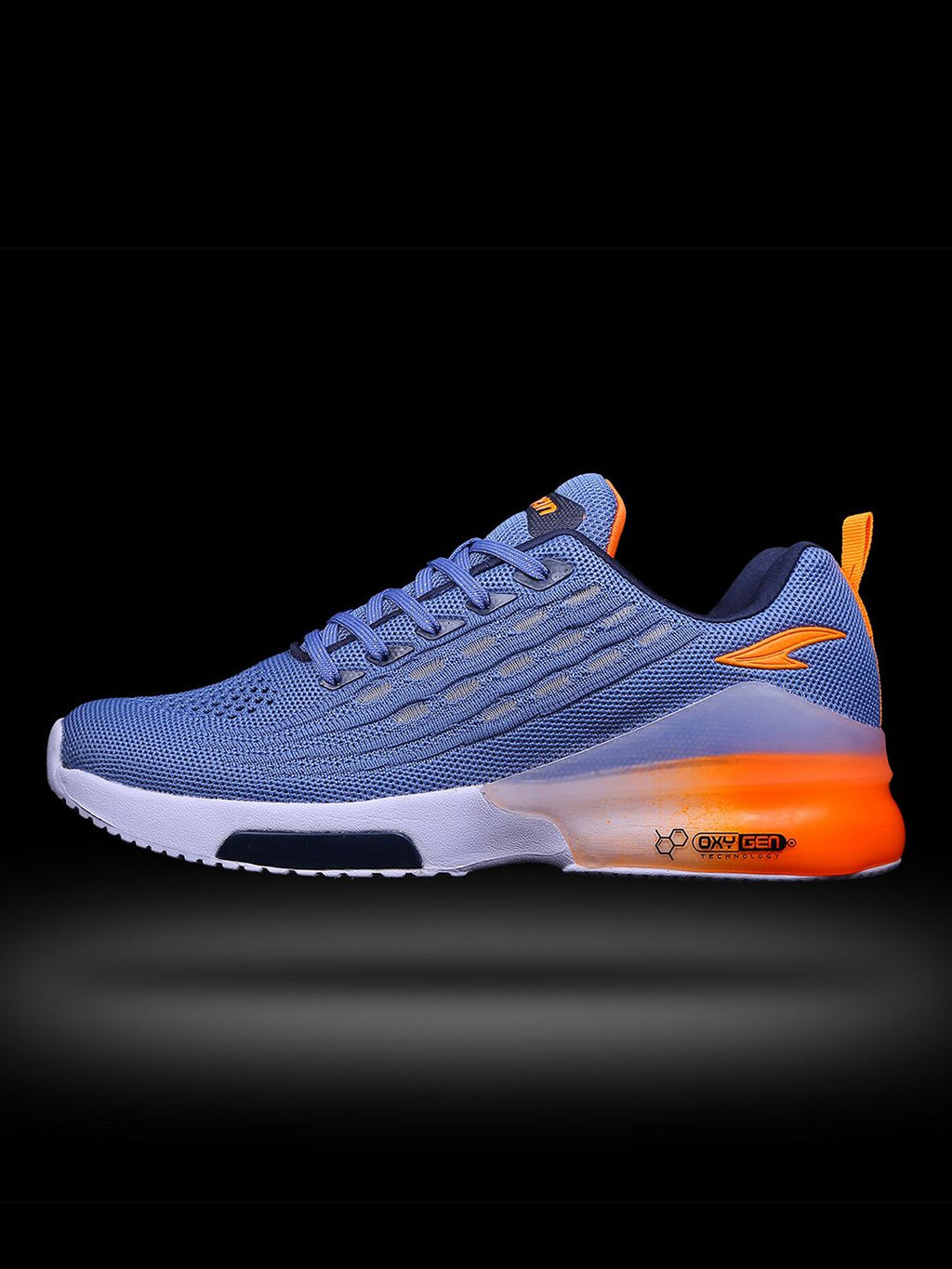  ASIAN Men Blue Mesh Running Non-Marking Running Shoes