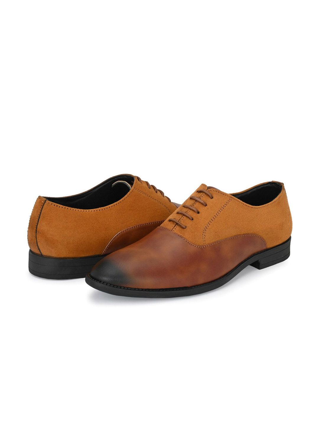  ATTITUDIST Men Lace-Up Formal Oxfords
