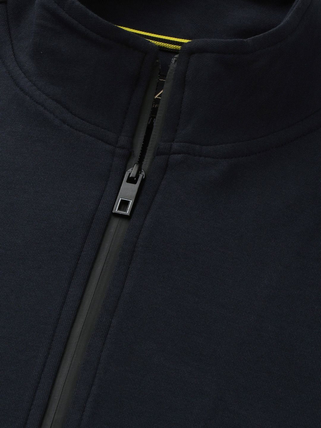  Arrow Men Solid Front-Open Sweatshirt