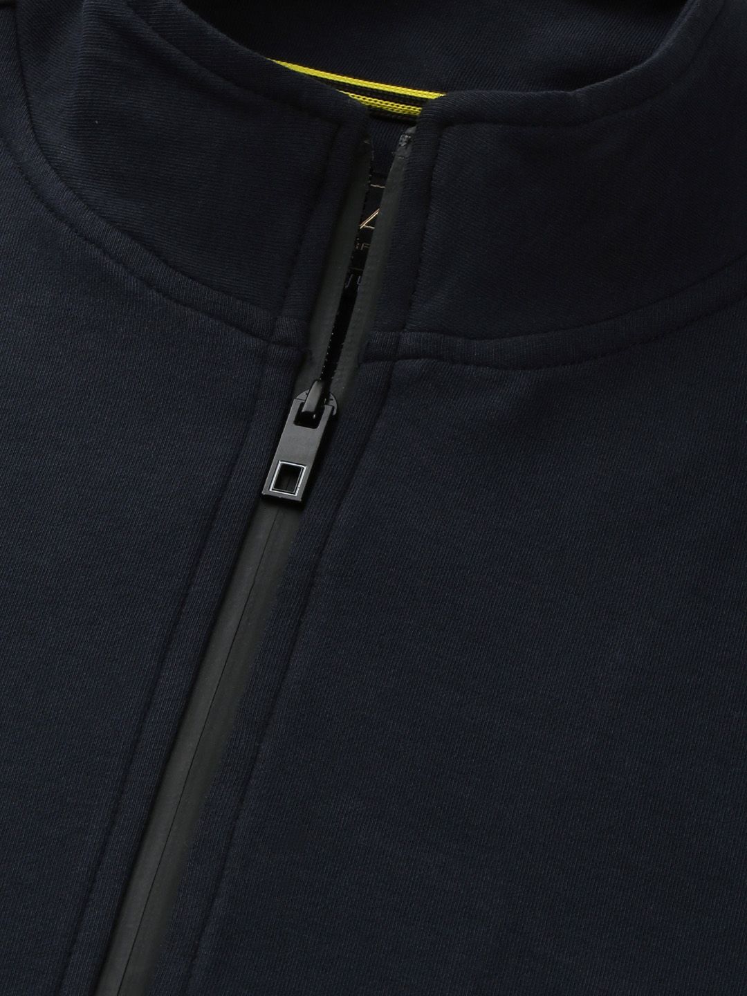  Arrow Men Solid Front-Open Sweatshirt