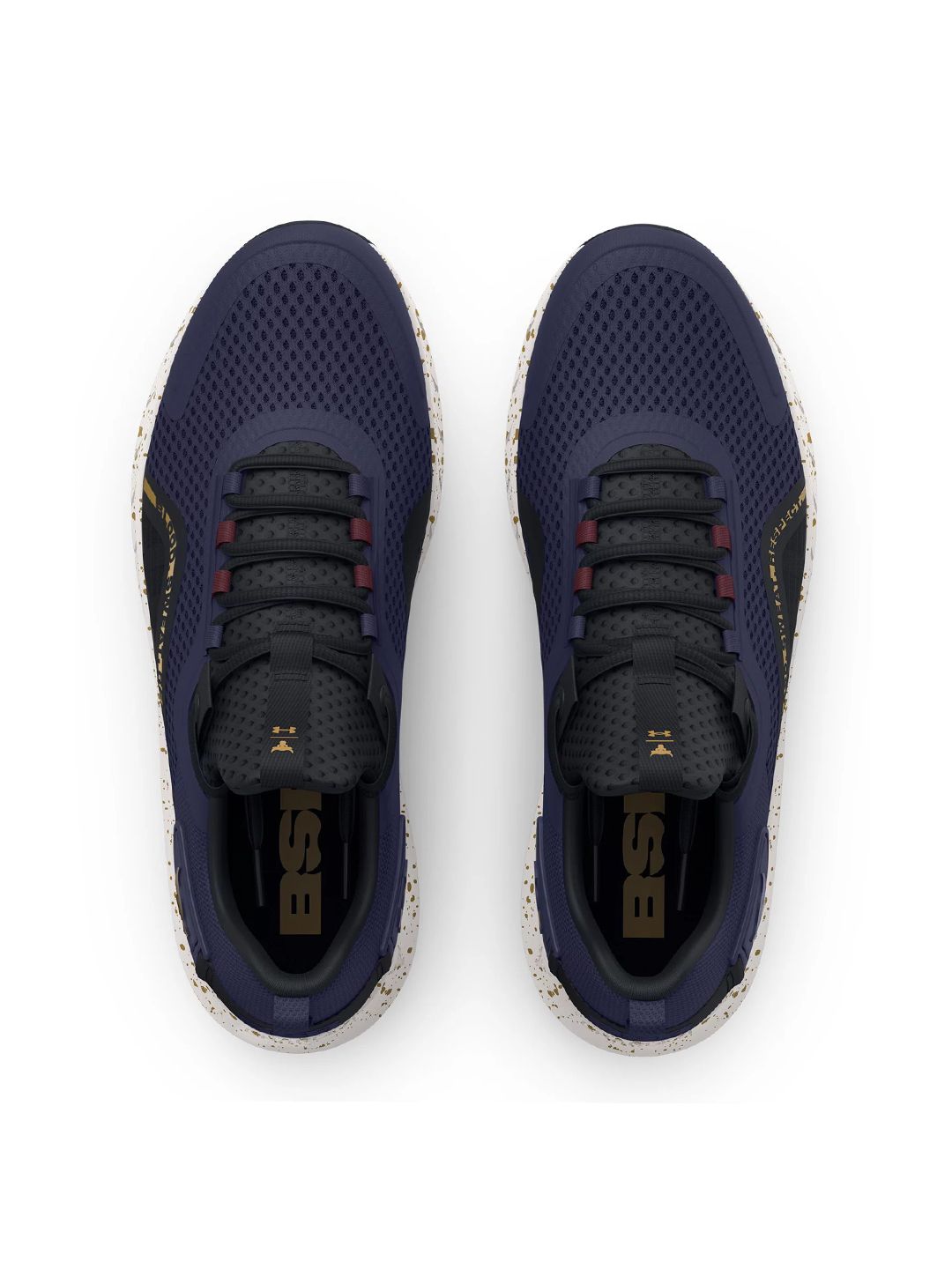  UNDER ARMOUR Men Navy Blue Textile Training Or Gym Shoes