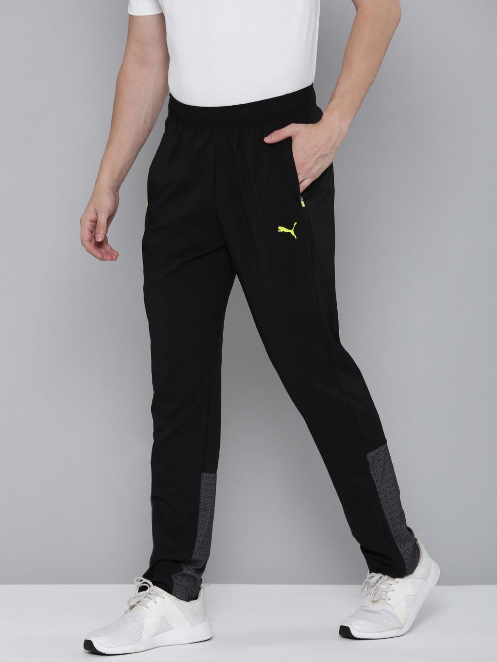  One8 X PUMA Virat Kohli Woven Men Dry Cell Slim Fit Training Track Pants