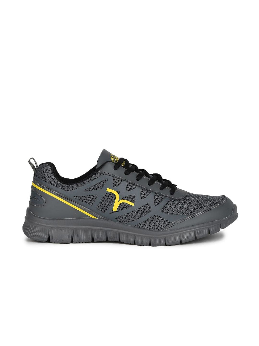  Flying Machine Men Grey Mesh Walking Shoes