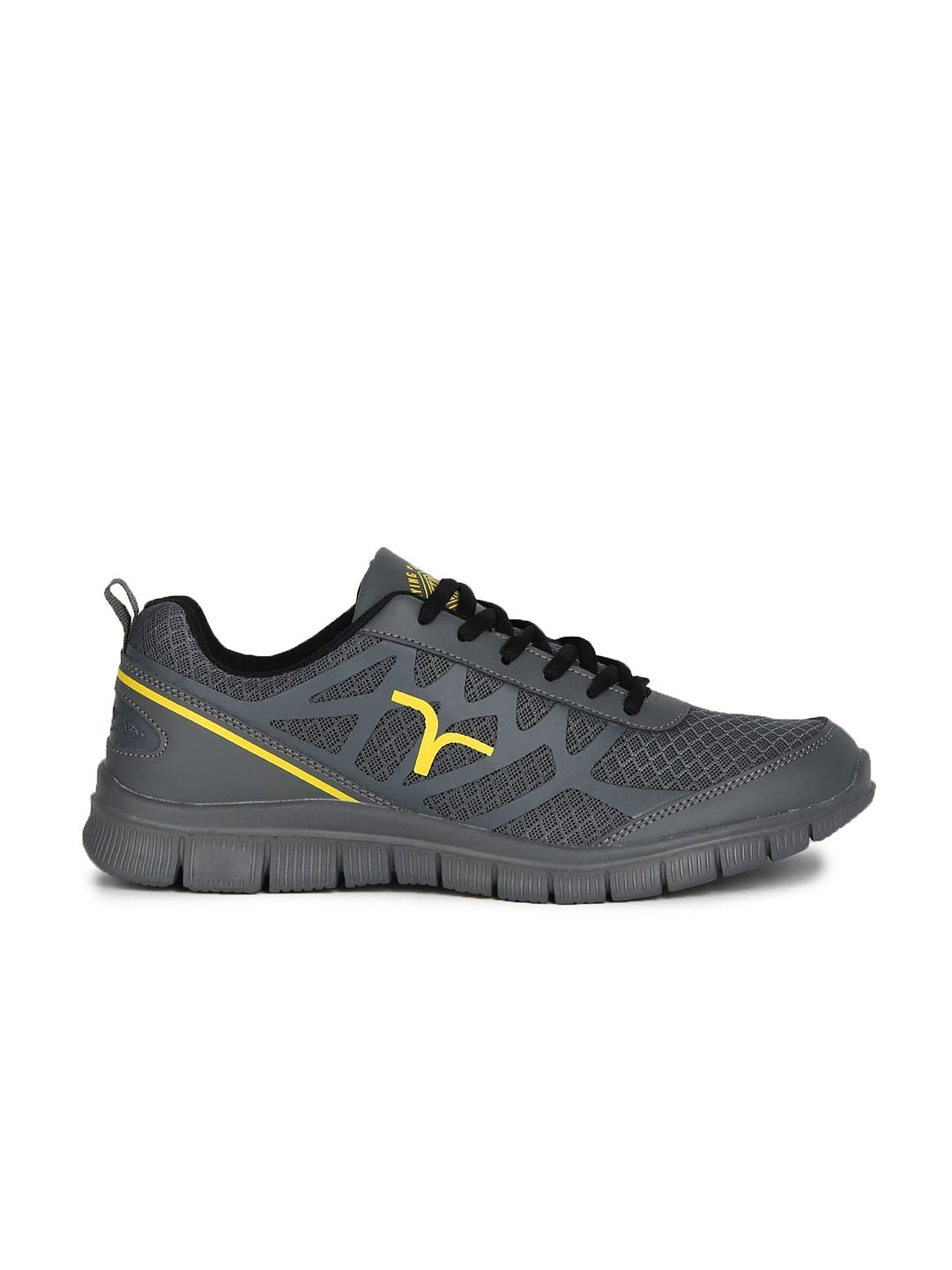  Flying Machine Men Grey Mesh Walking Shoes