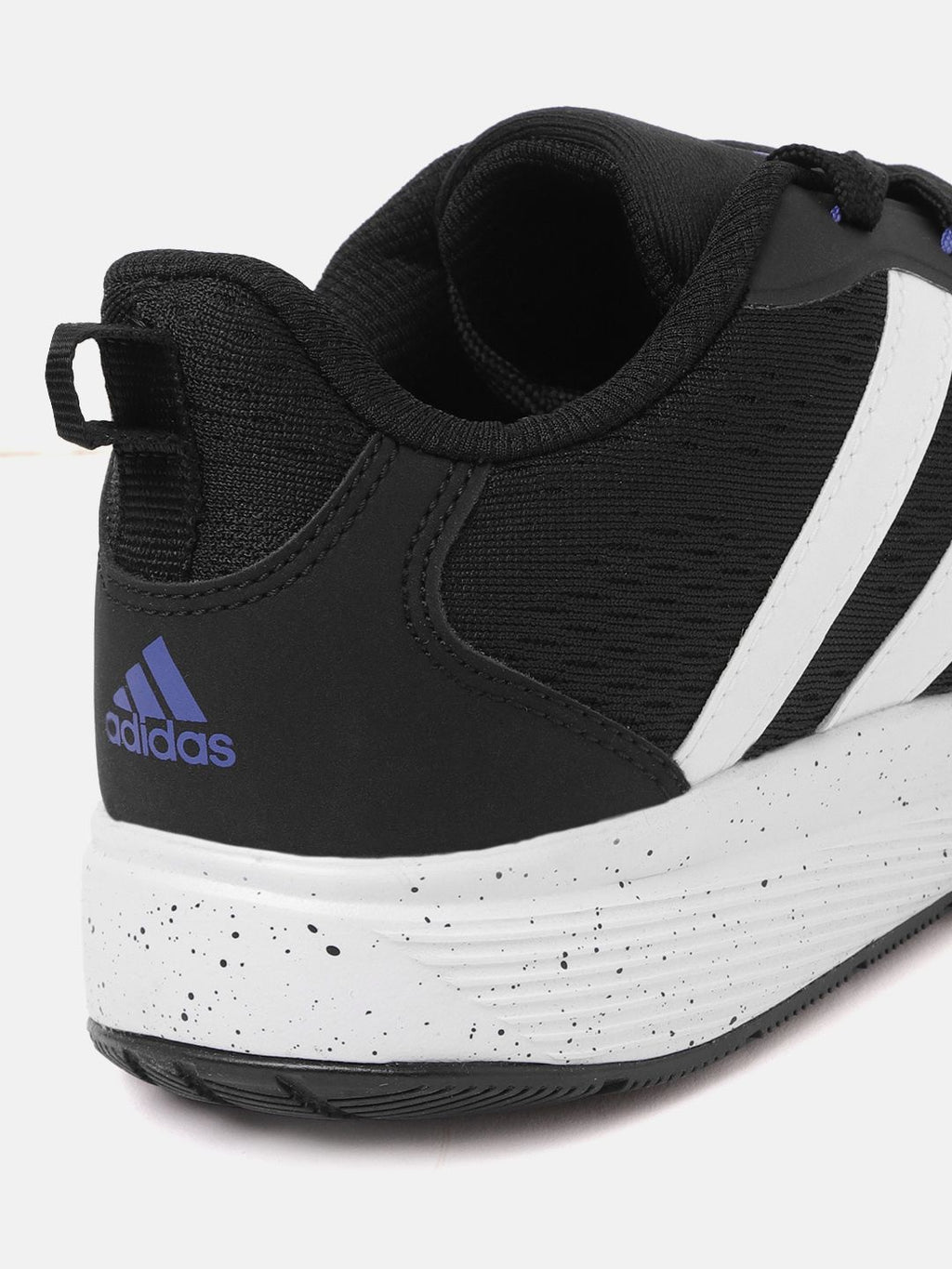  ADIDAS Men Black & White Woven Design Adisee Running Shoes
