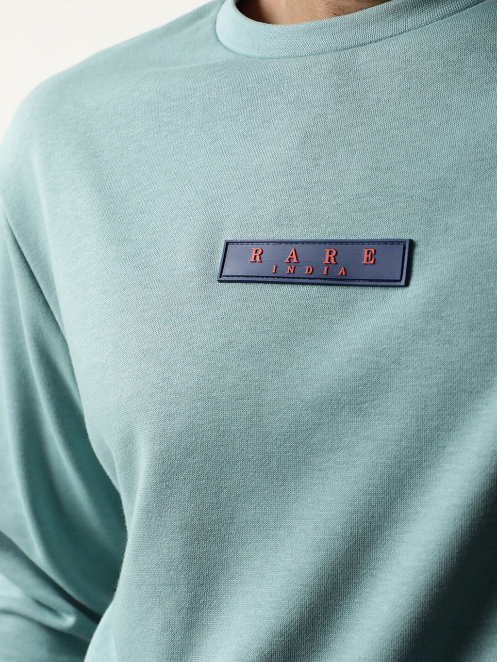  RARE RABBIT Men Blue Sweatshirt
