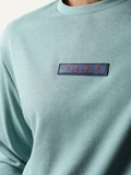  RARE RABBIT Men Blue Sweatshirt