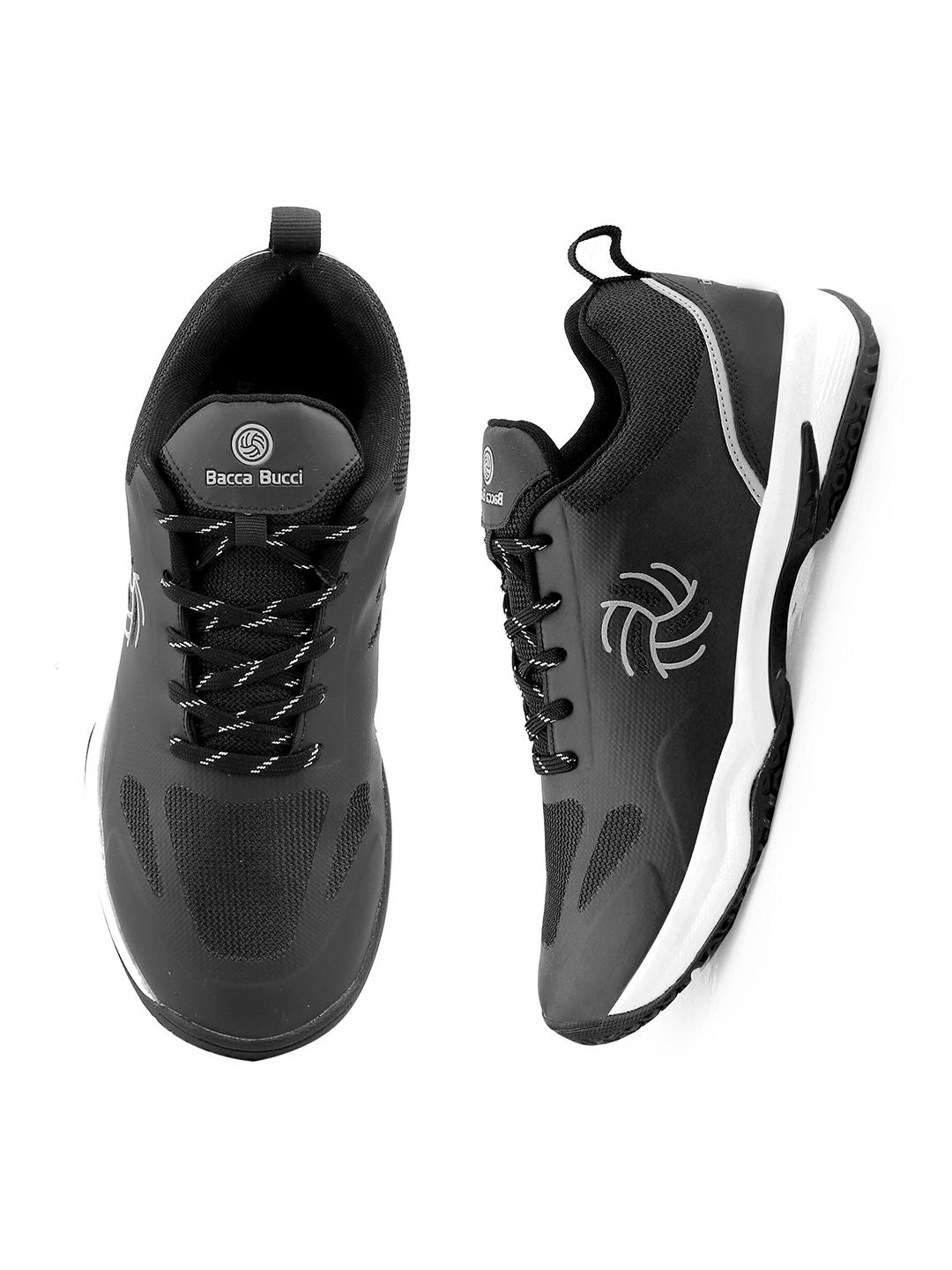  Bacca Bucci Men SMASHTREK Lightweight Mesh Non-Marking Badminton Shoes