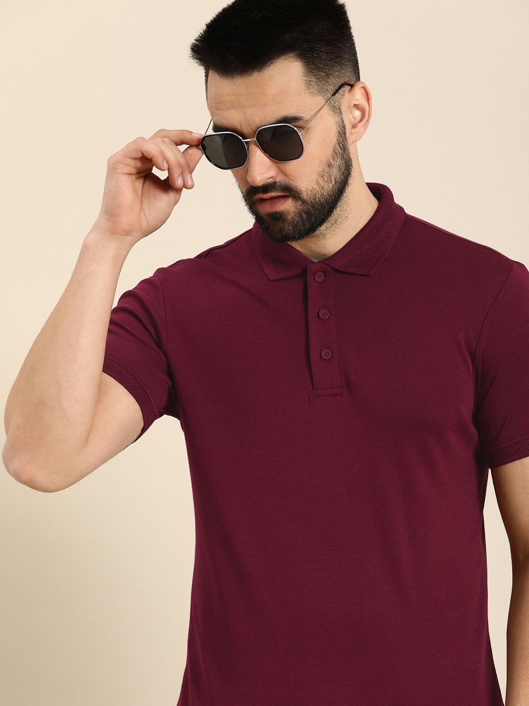  United Colors Of Benetton Polo Collar Pure Cotton T-shirt