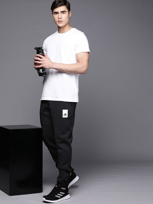  ADIDAS Men Brand Logo Print CAPS Joggers