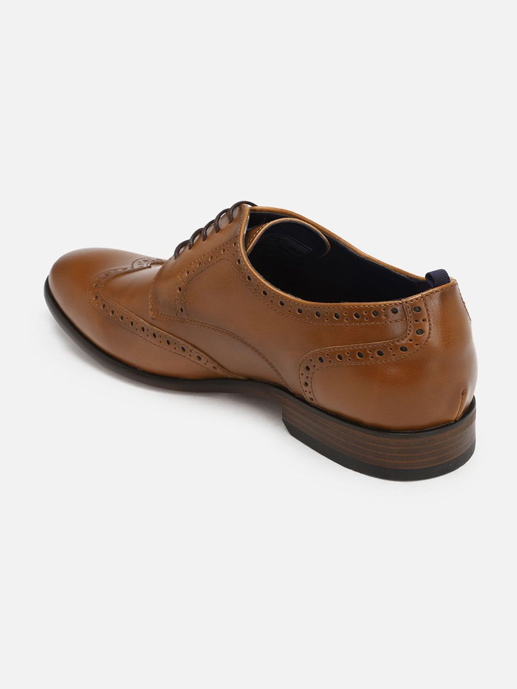  Allen Solly Men Lace-Ups Leather Formal Brogues