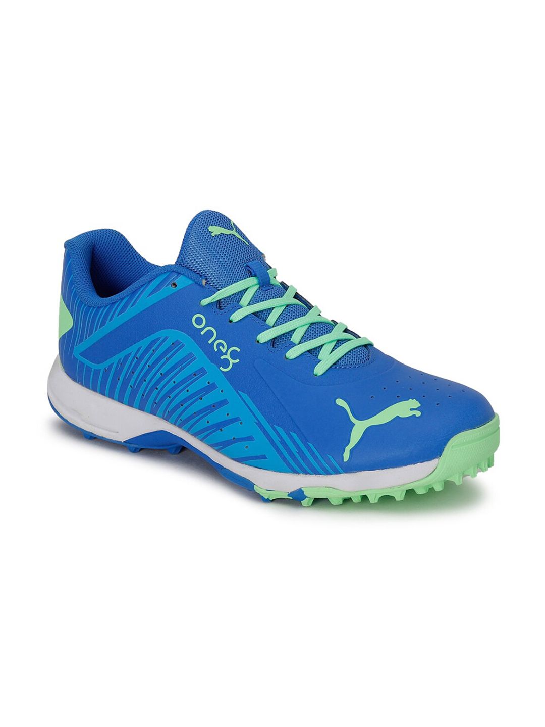  Puma Men Blue 22 FH Rubber Cricket Shoes