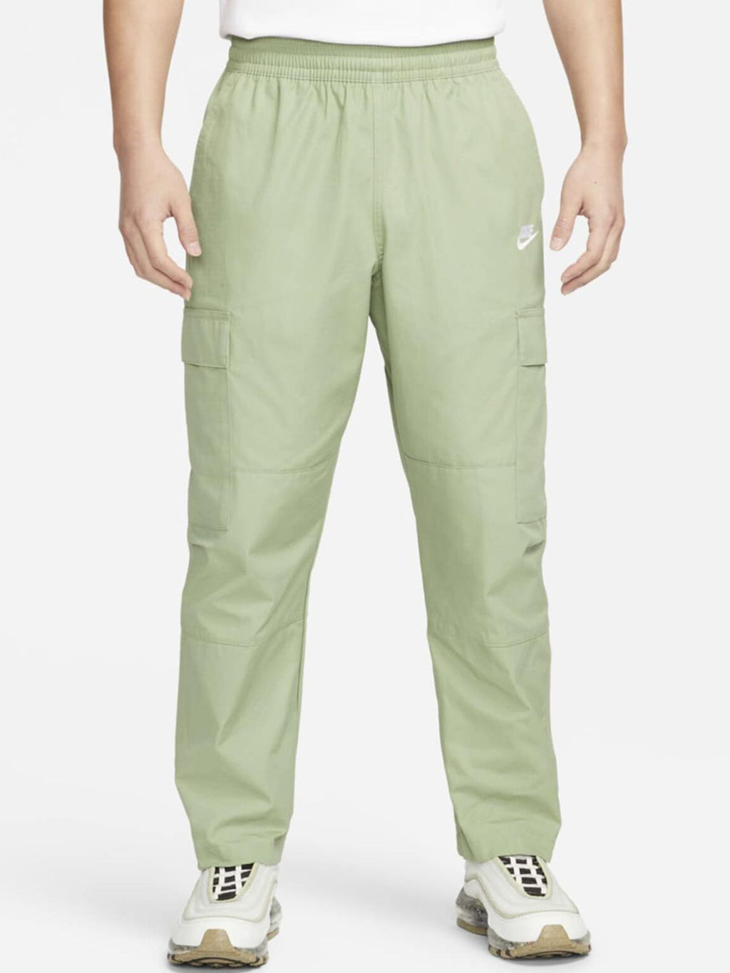  Nike Men Club Woven Cotton Cargo Track Pants