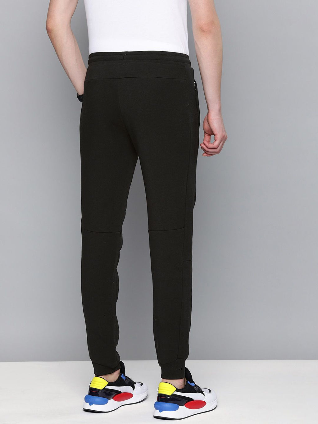  PUMA Motorsport Men Black Solid BMW MMS Motorsports Joggers