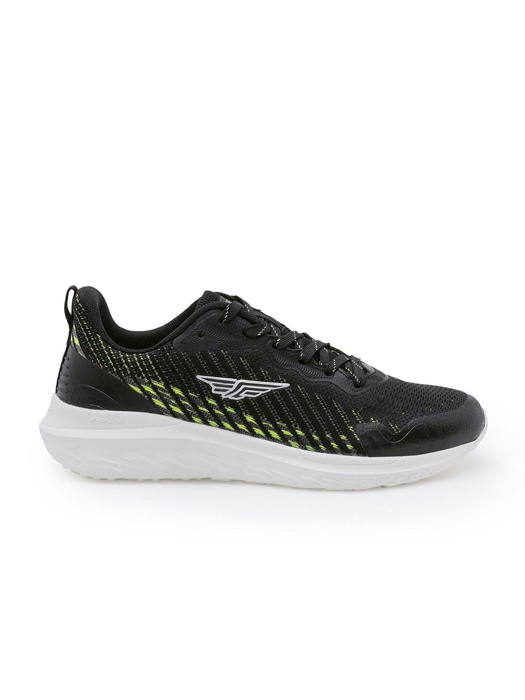  Red Tape Men Black Textile Walking Shoes