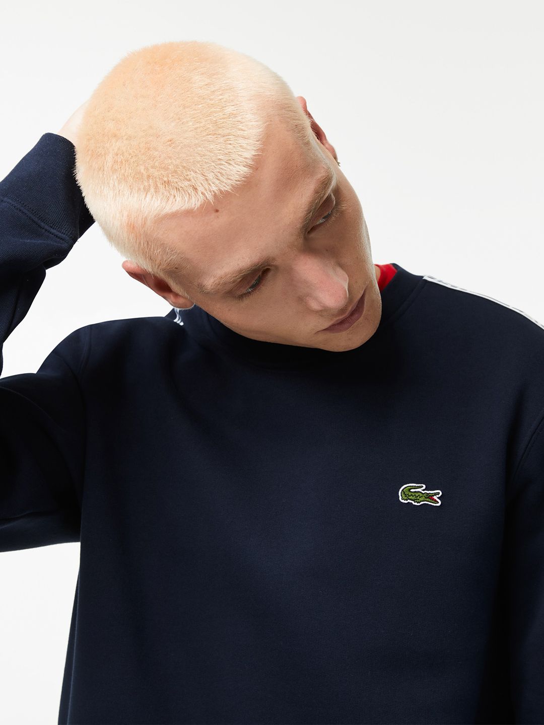  Lacoste Knitted Pullover Sweatshirt