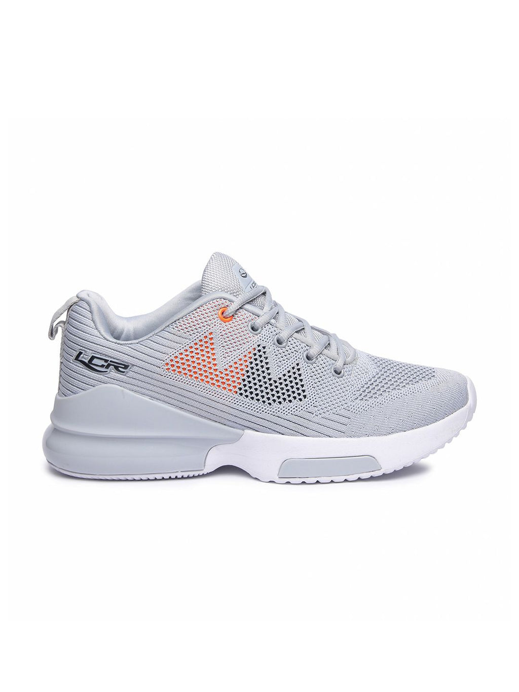  Lancer Men Grey Textile Running Non-Marking Shoes