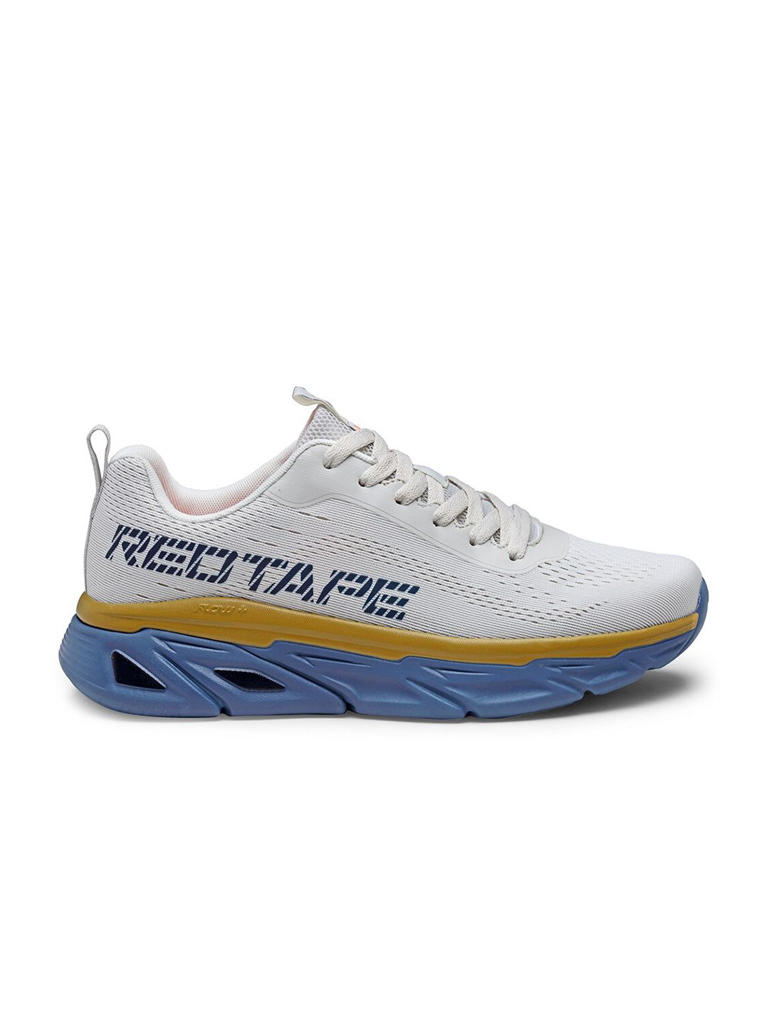  Red Tape Men White Mesh Walking Shoes