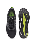  Campus Men Black Mesh Running Shoes
