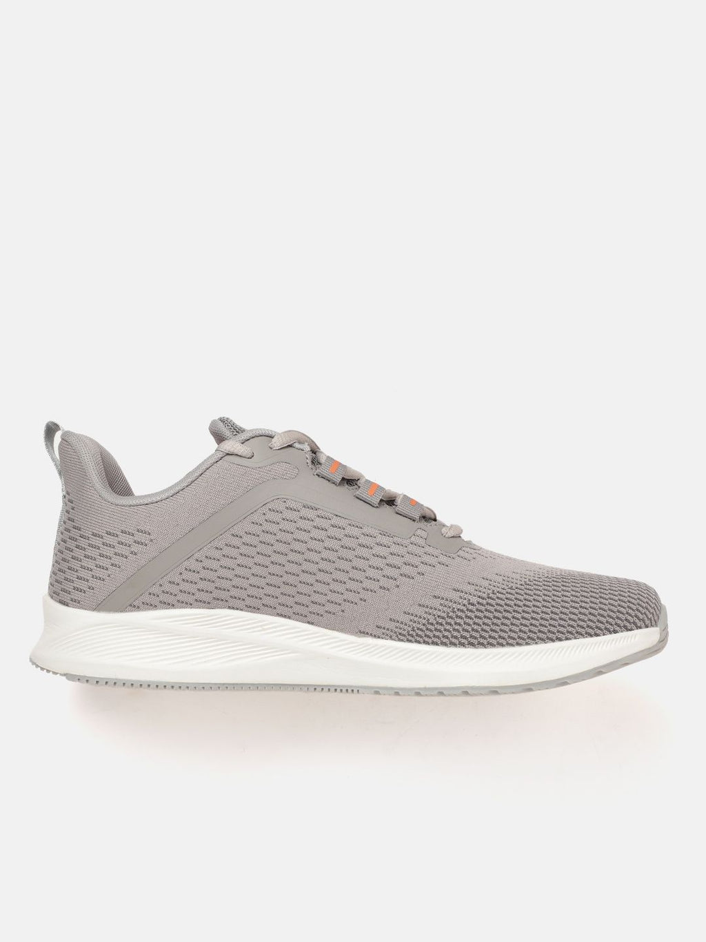  WROGN Men Grey Solid Woven Design Running Shoes