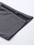  Reebok Men Charcoal Grey Solid Training Track Pants