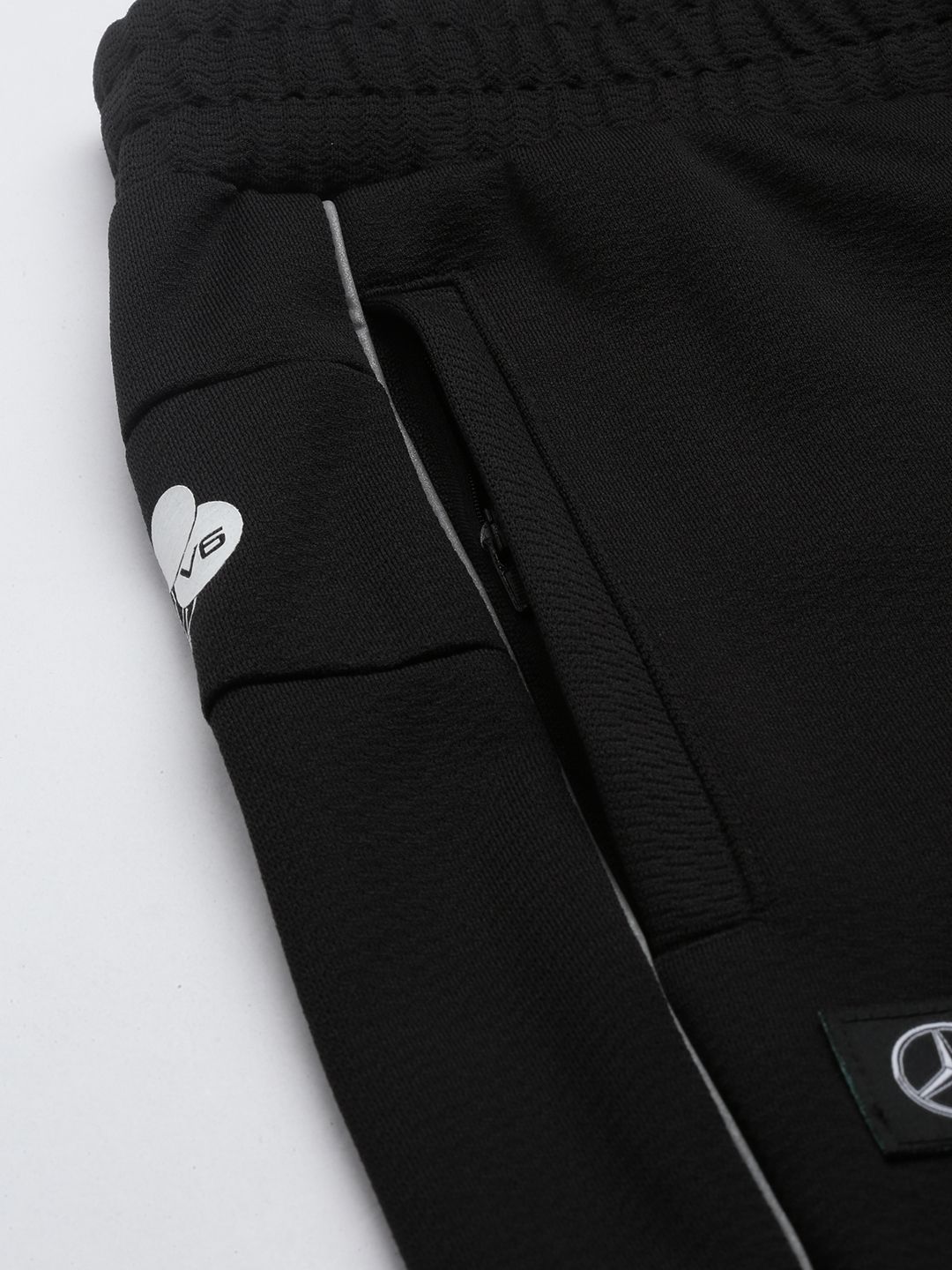  PUMA Motorsport Mercedes AMG Petronas SDS Logo Printed DryCELL Motor Regular Fit Joggers