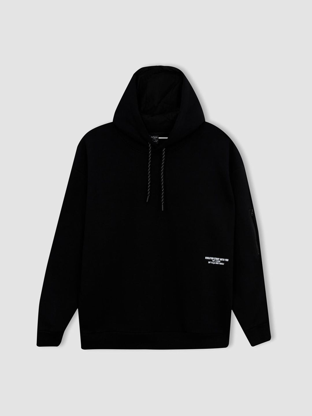  DeFacto Hooded Cotton Sweatshirt