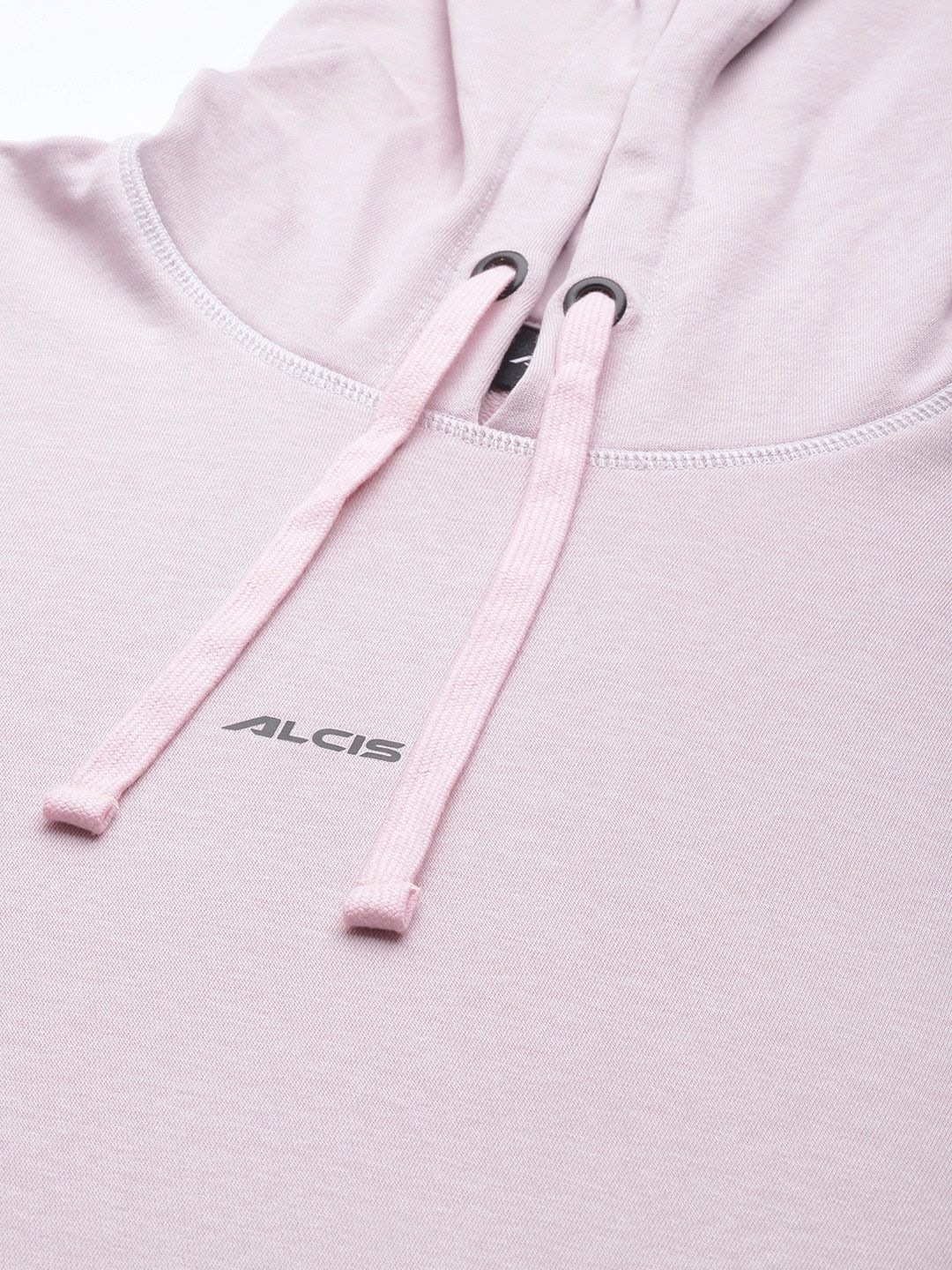  Alcis Men Lavender Hooded Sweatshirt