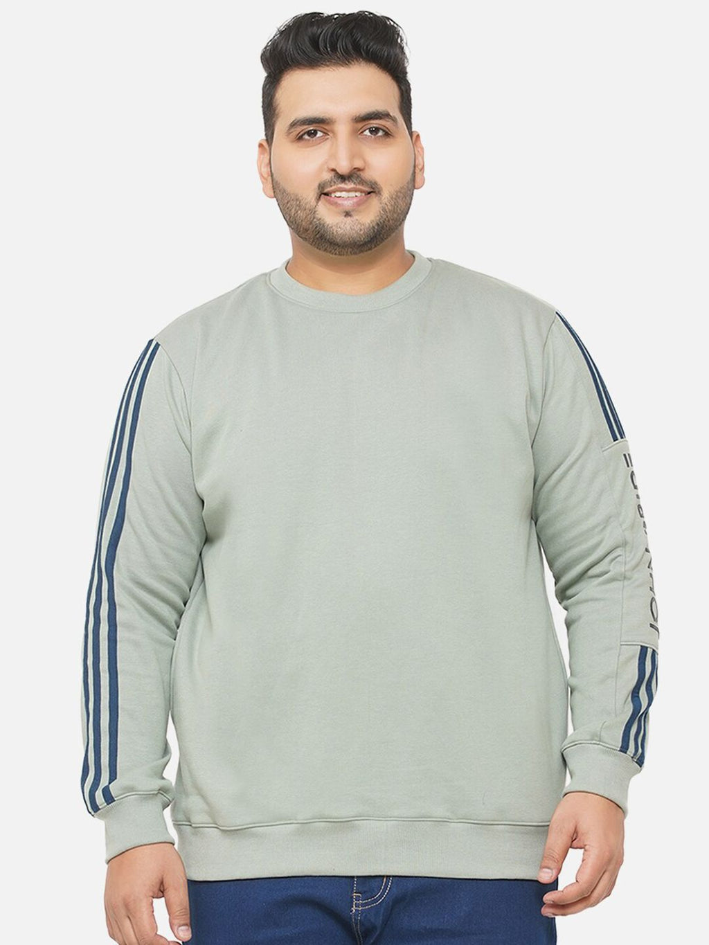  John Pride Men Plus Size Sweatshirt