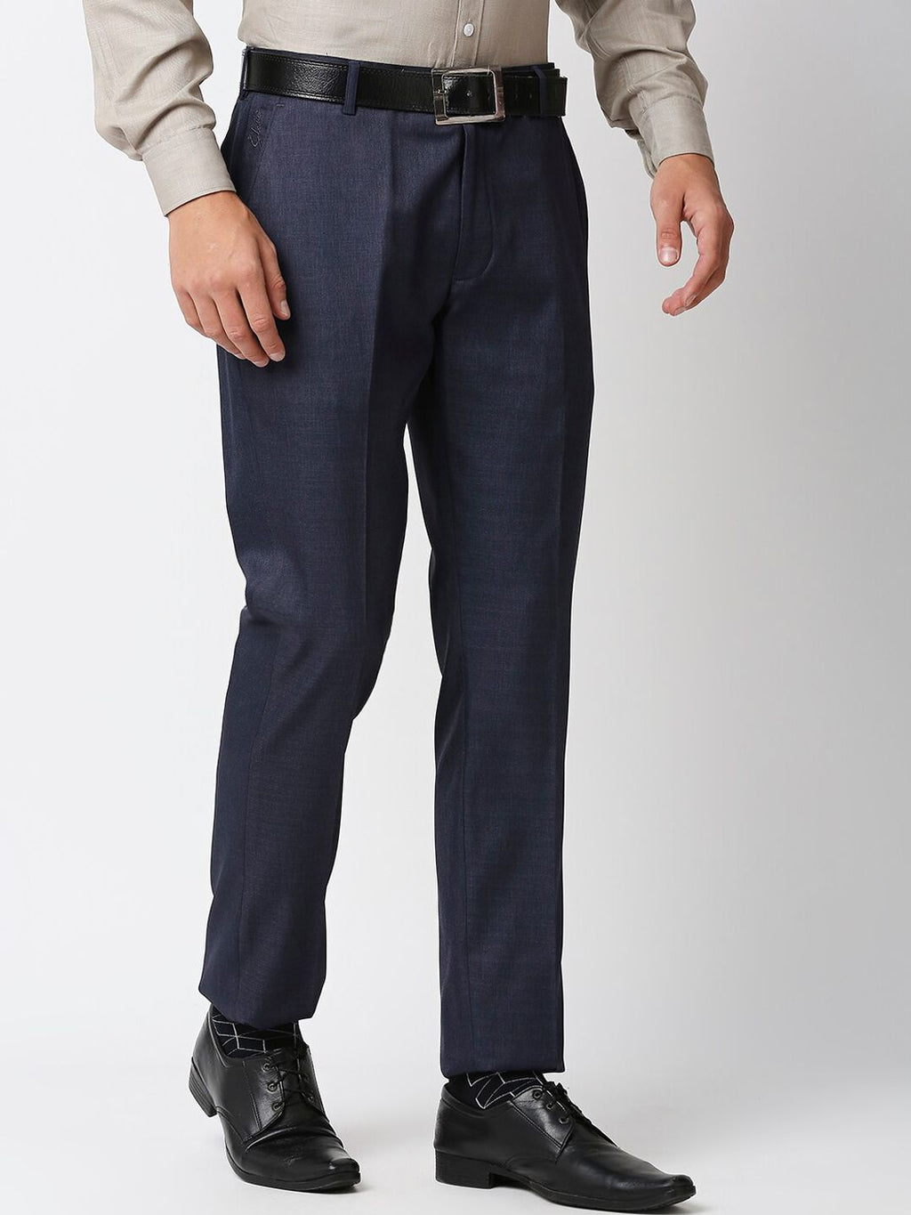  Solemio Men Formal Trousers
