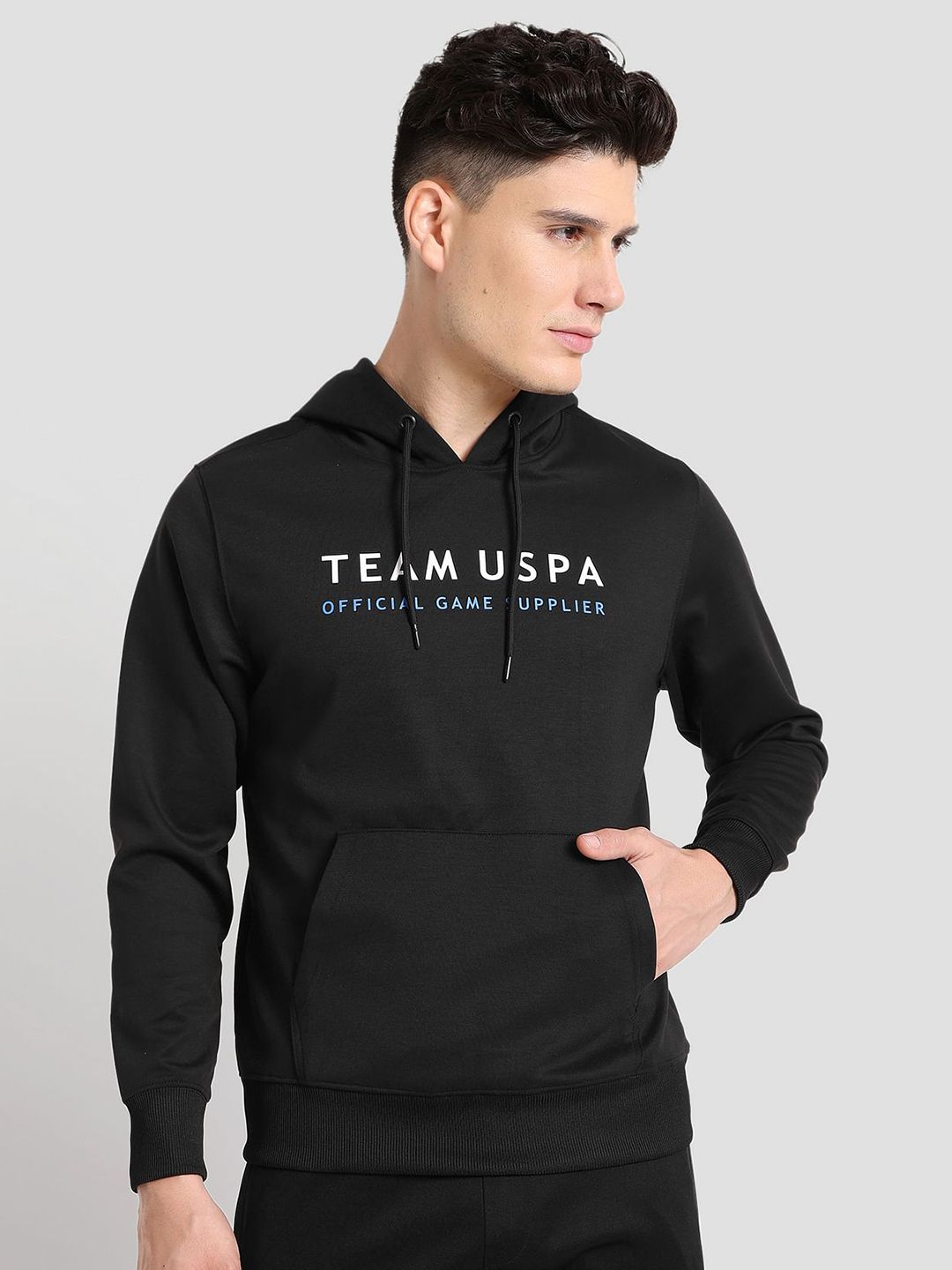  U.S. Polo Assn. Printed Essential Training Hoodie Sweatshirt