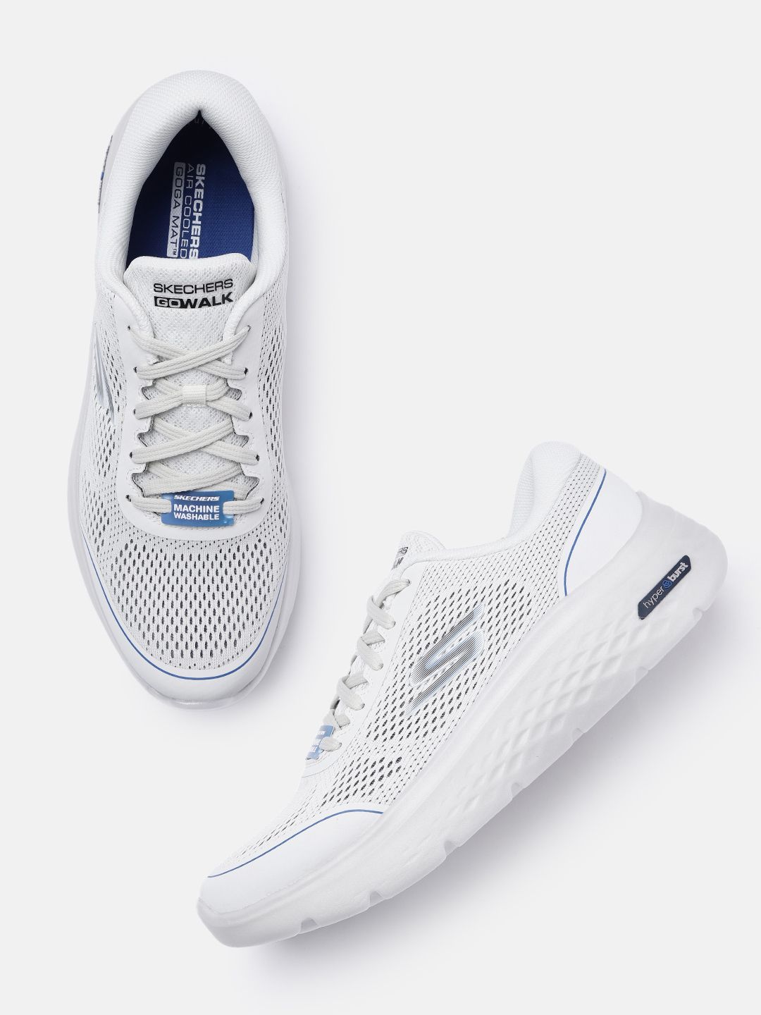  Skechers Men Go Walk Hyper Burst Walking Shoes