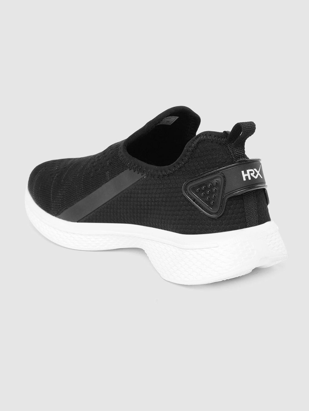  HRX By Hrithik Roshan Men Black Go-Lite Slip-on Walking Shoe