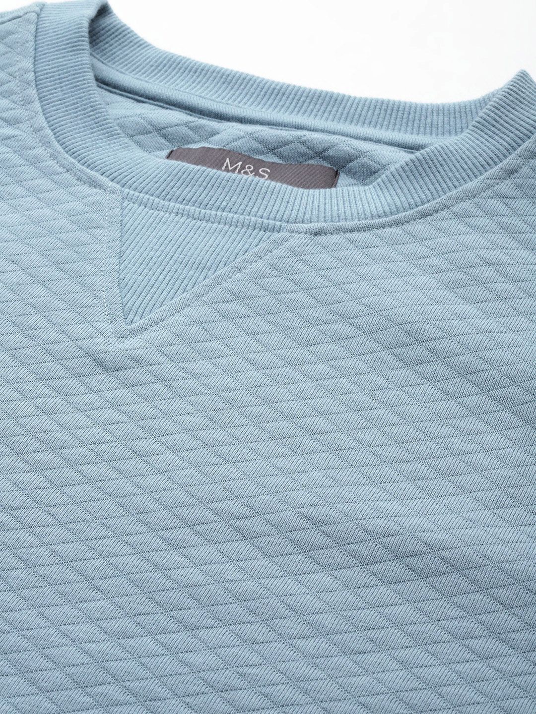  Marks & Spencer Quilted-Design Sweatshirt