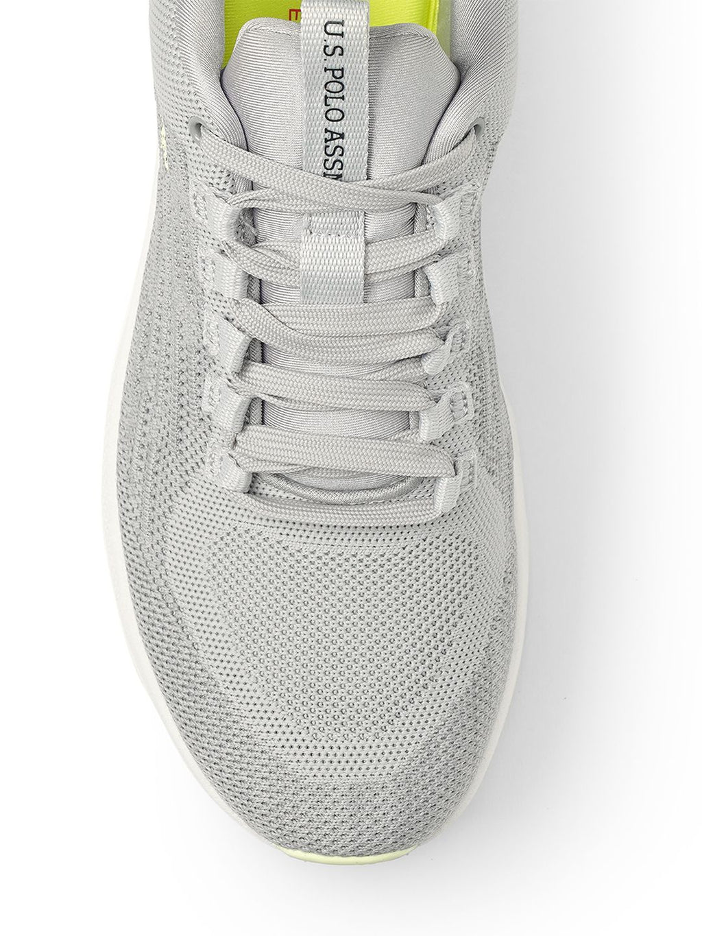  U.S. Polo Assn. Men Grey Textile Walking Shoes