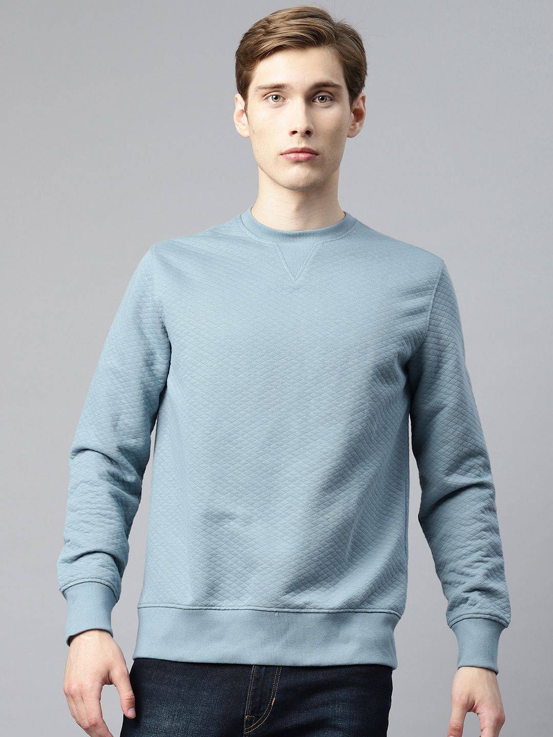  Marks & Spencer Quilted-Design Sweatshirt