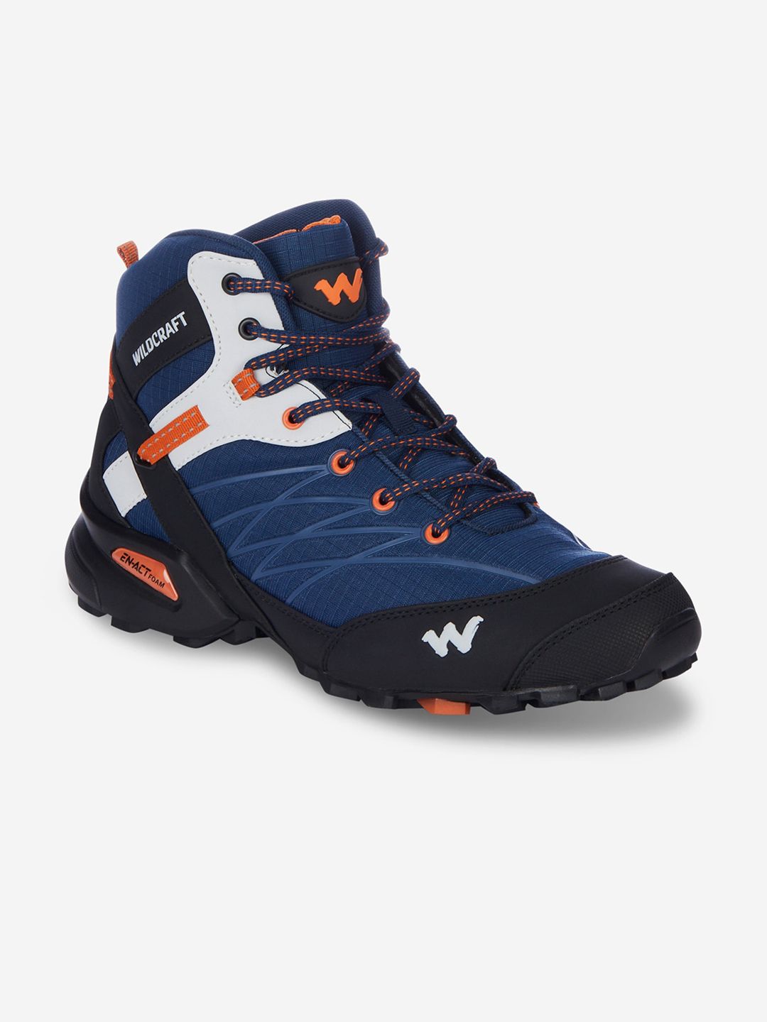  Wildcraft Men RuNX TR Hugo Colourblocked Mid-Top Trekking Shoes