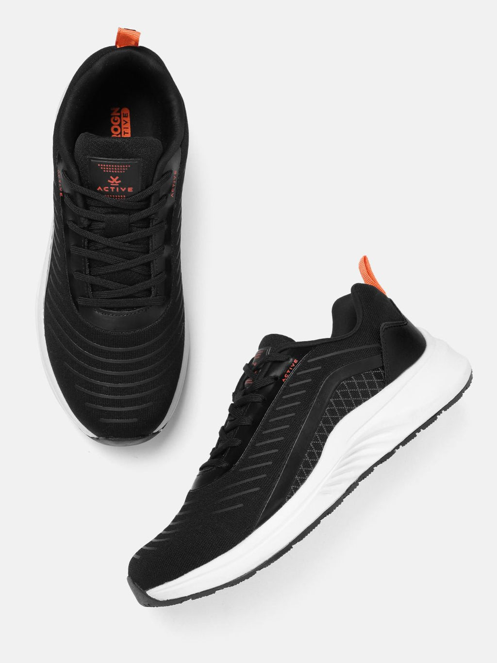  WROGN Men Woven Design Running Shoes