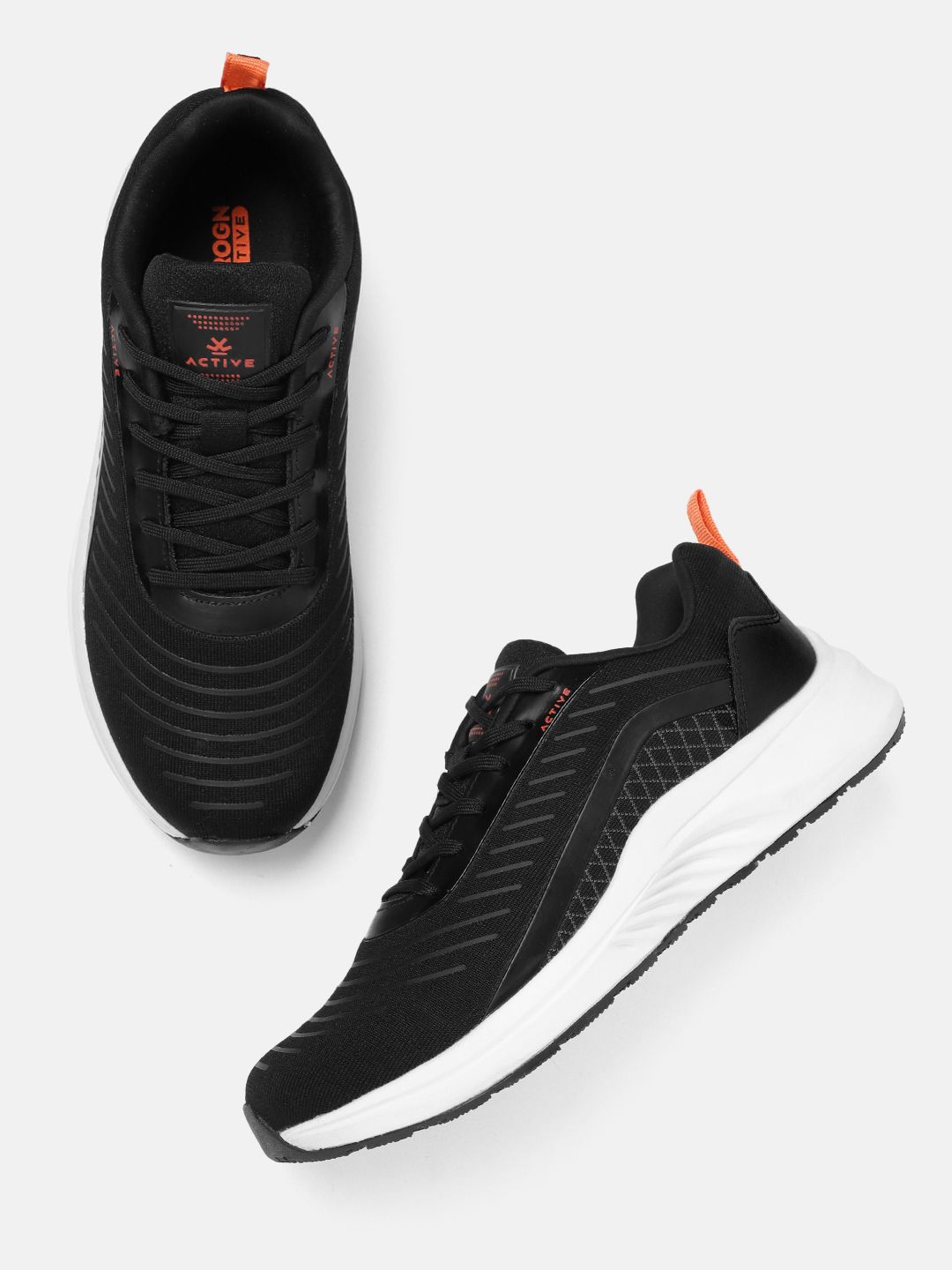  WROGN Men Woven Design Running Shoes