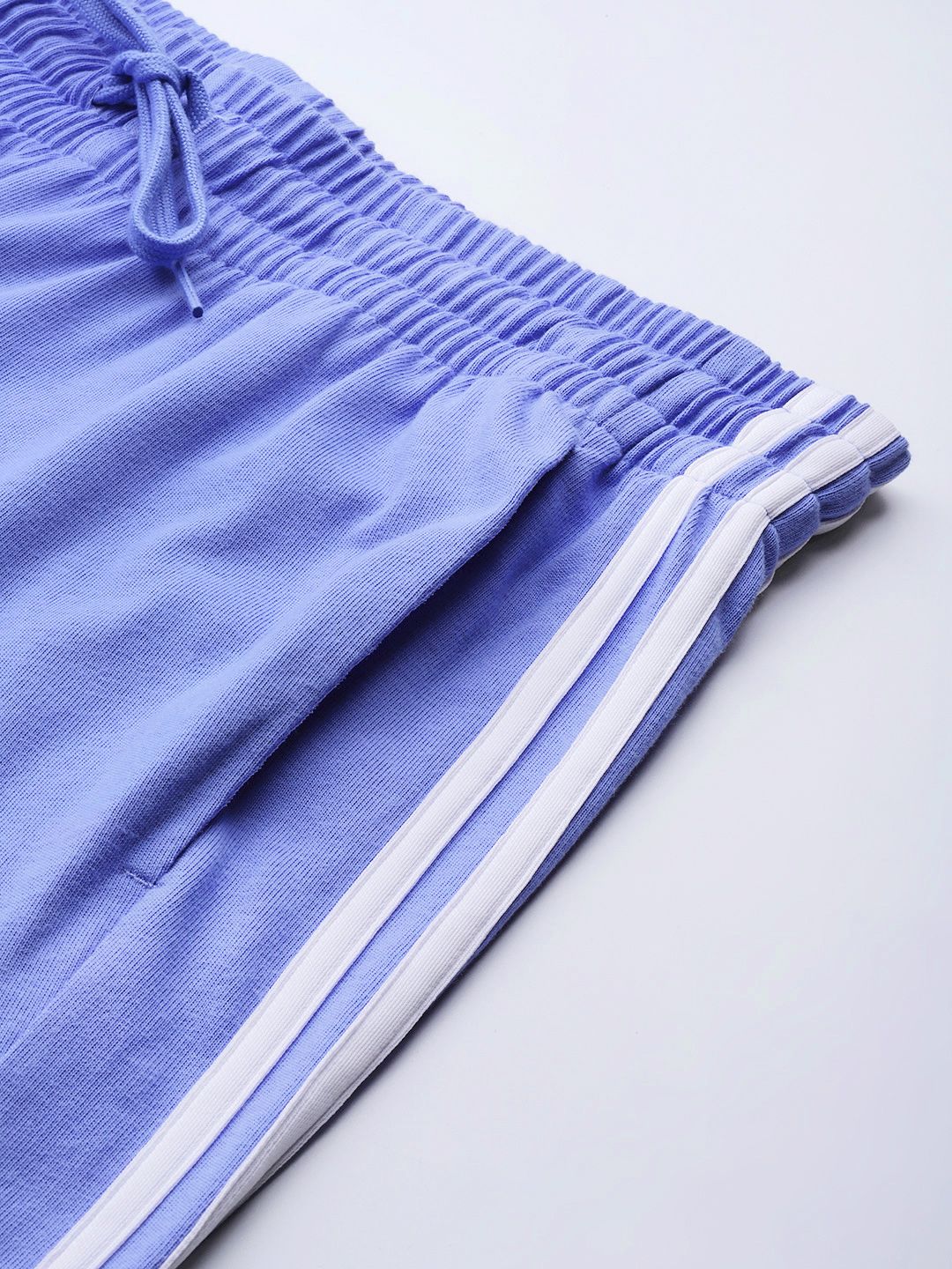  ADIDAS Men Essential Single Jersey Tapered Fit Open Hem 3-Striped Track Pants