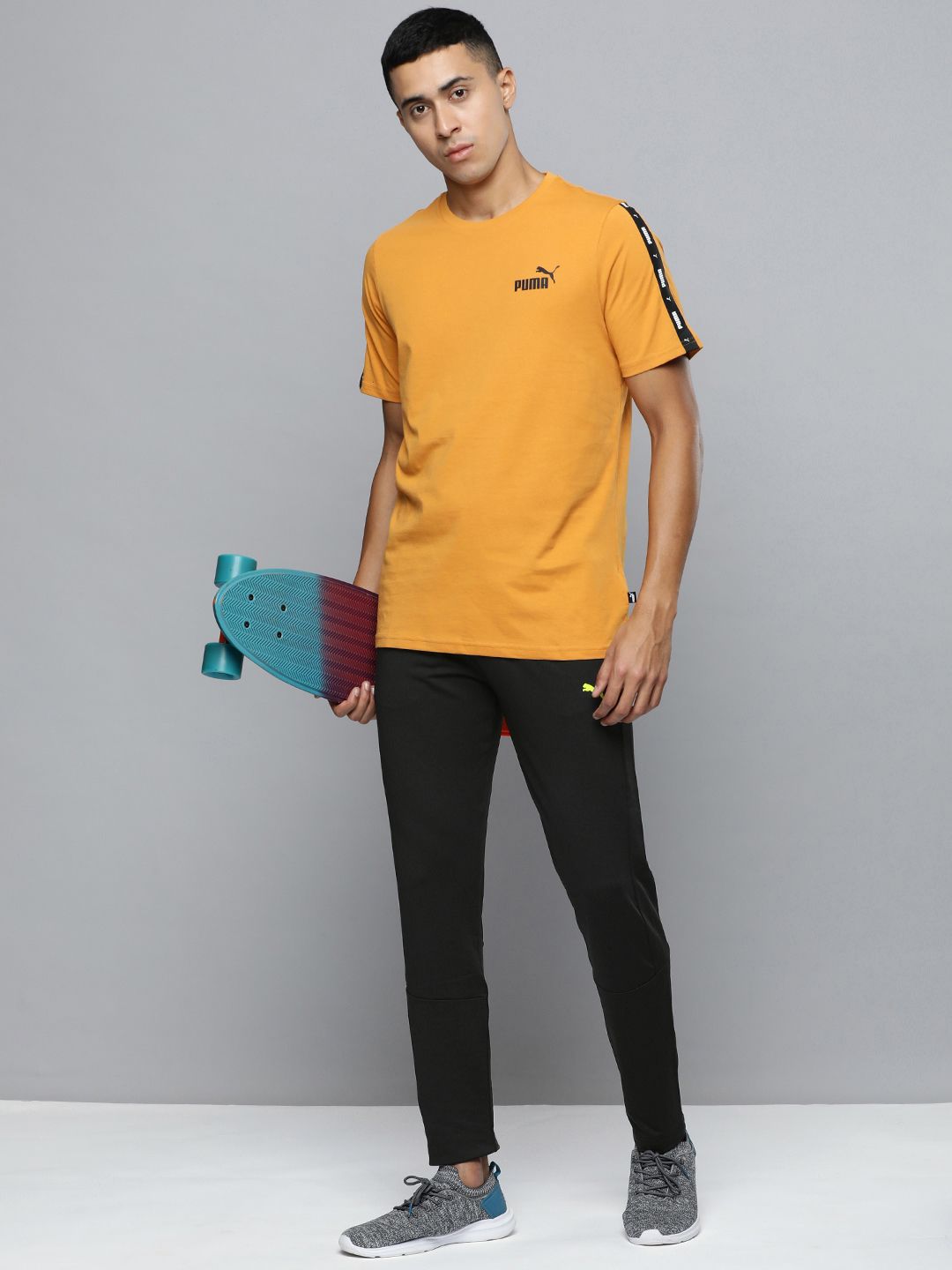  One8 X PUMA Men Virat Kohli Active Slim Fit Training Track Pants