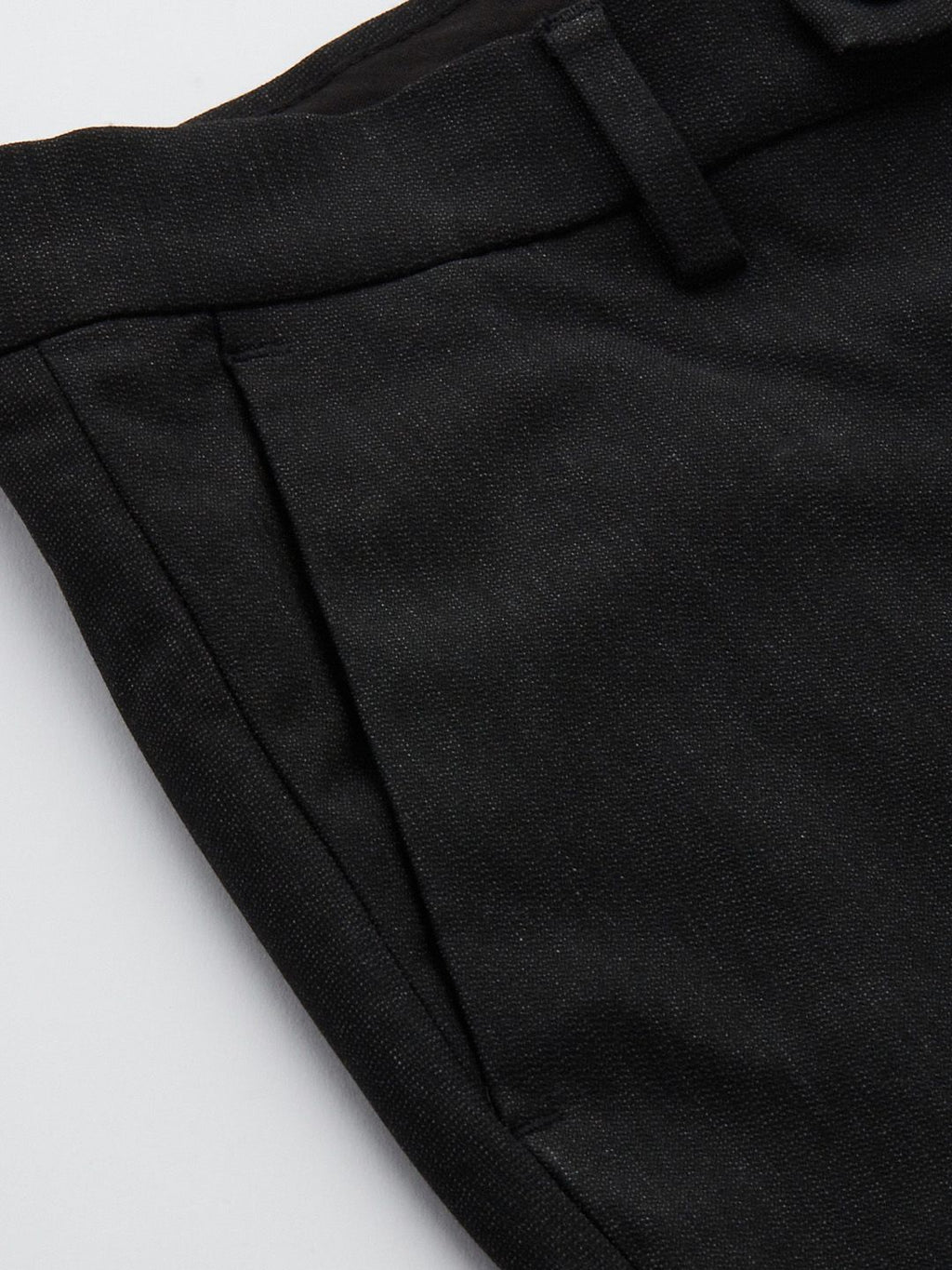  Arrow Men Black Solid Tailored Formal Trousers
