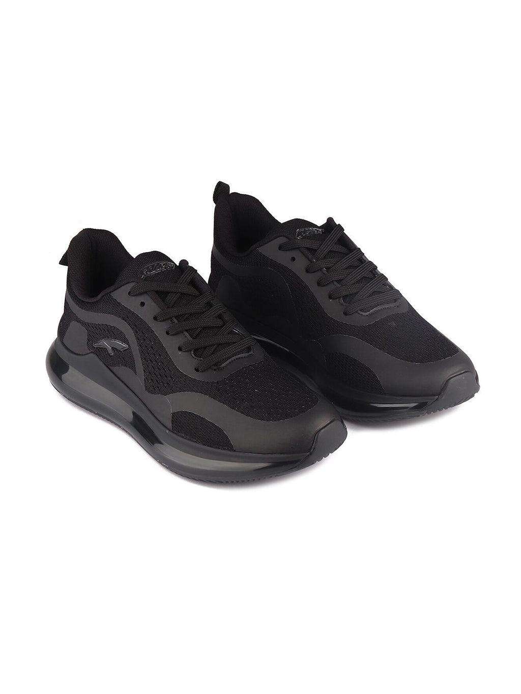  FURO By Red Chief Men Black Mesh Running Shoes FNF8 001