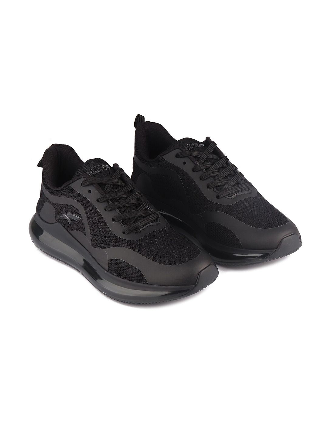  FURO By Red Chief Men Black Mesh Running Shoes FNF8 001