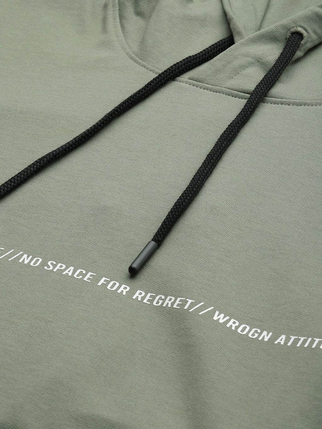  WROGN Men Hooded Long Sleeves Knitted Sweatshirt