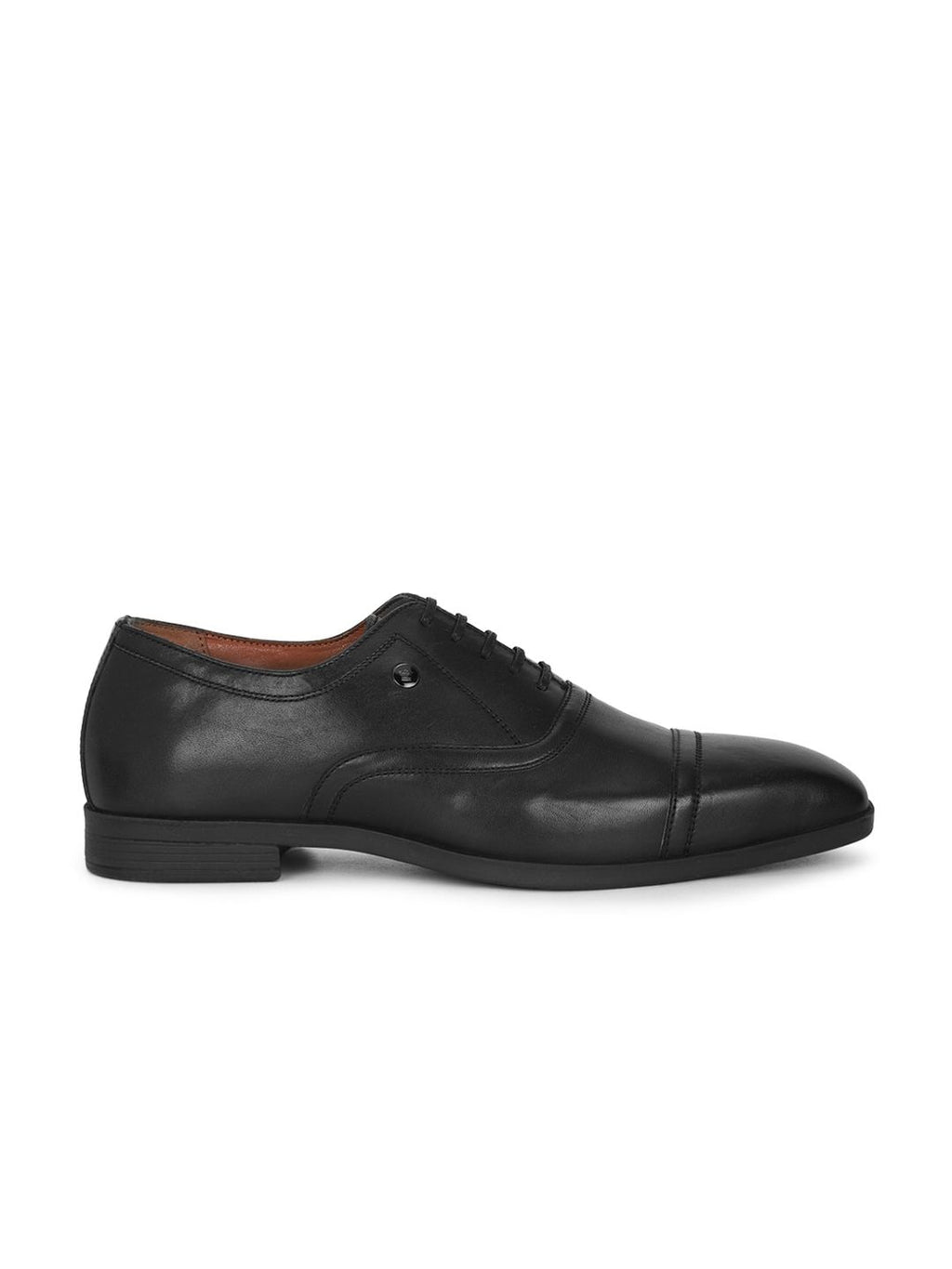  Louis Philippe Men Black Formal Derbys Shoes